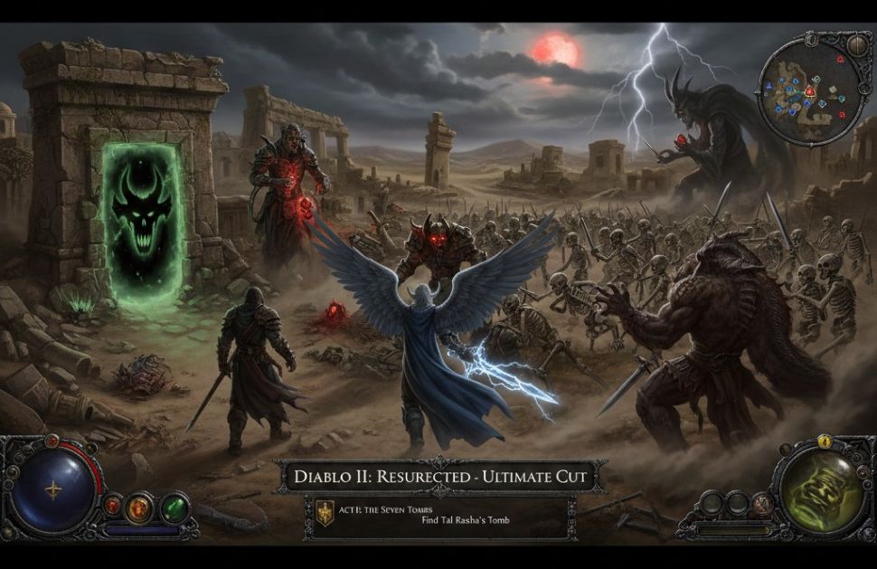 a cinematic scene of a gameplay 